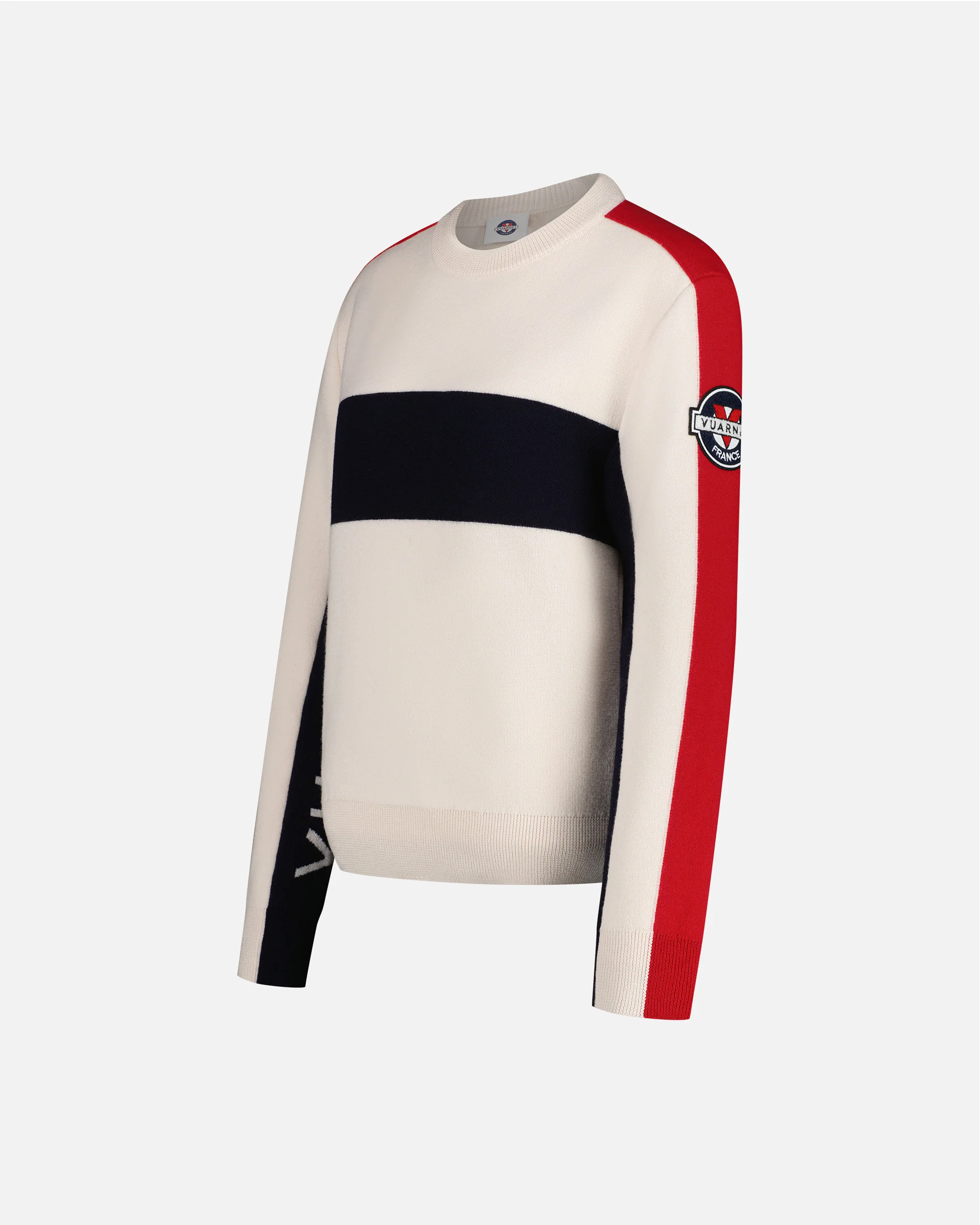 WHITE/NAVY/RED WOMEN'S RACING PULLOVER - Image 10