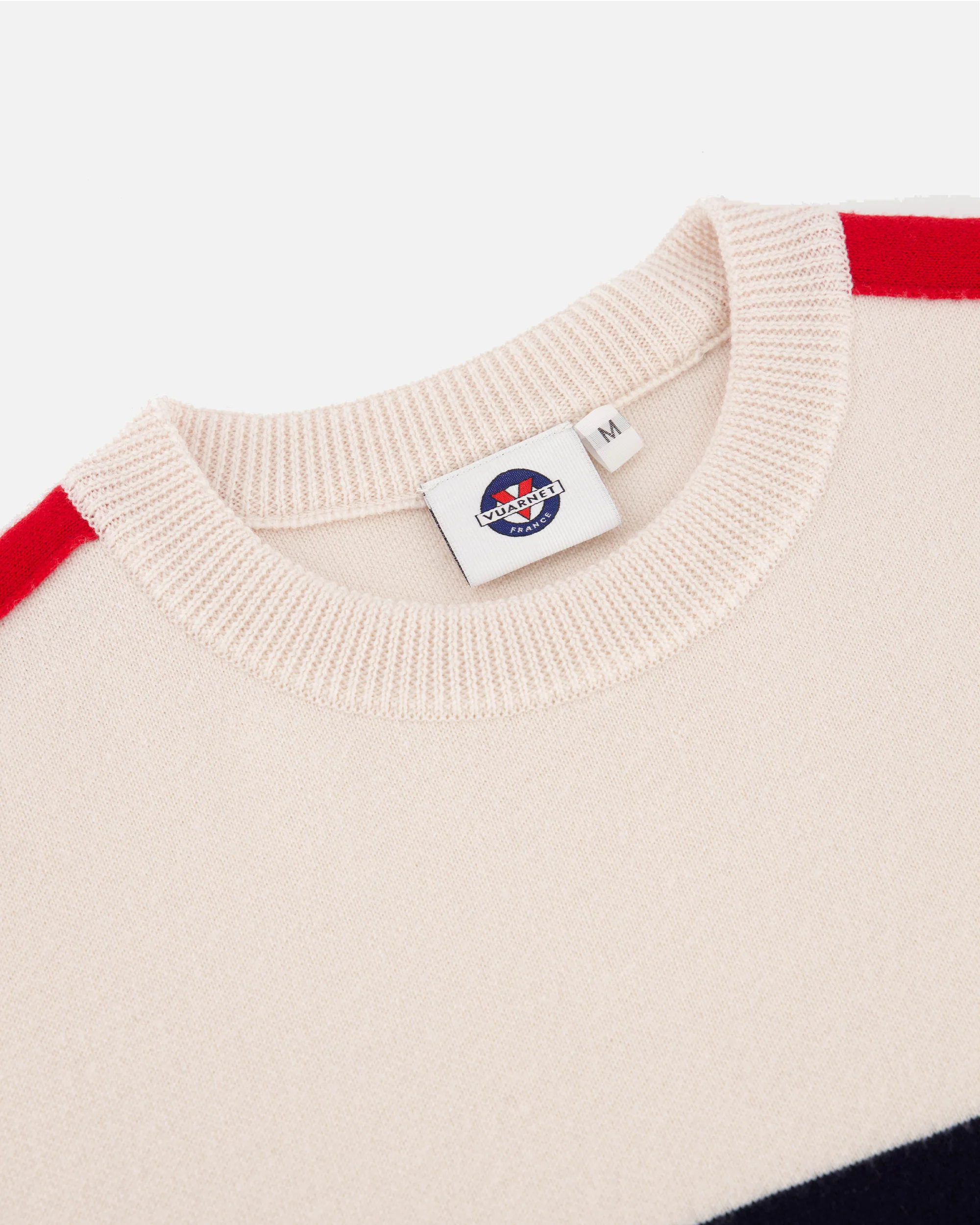 WHITE/NAVY/RED WOMEN'S RACING PULLOVER - Image 21