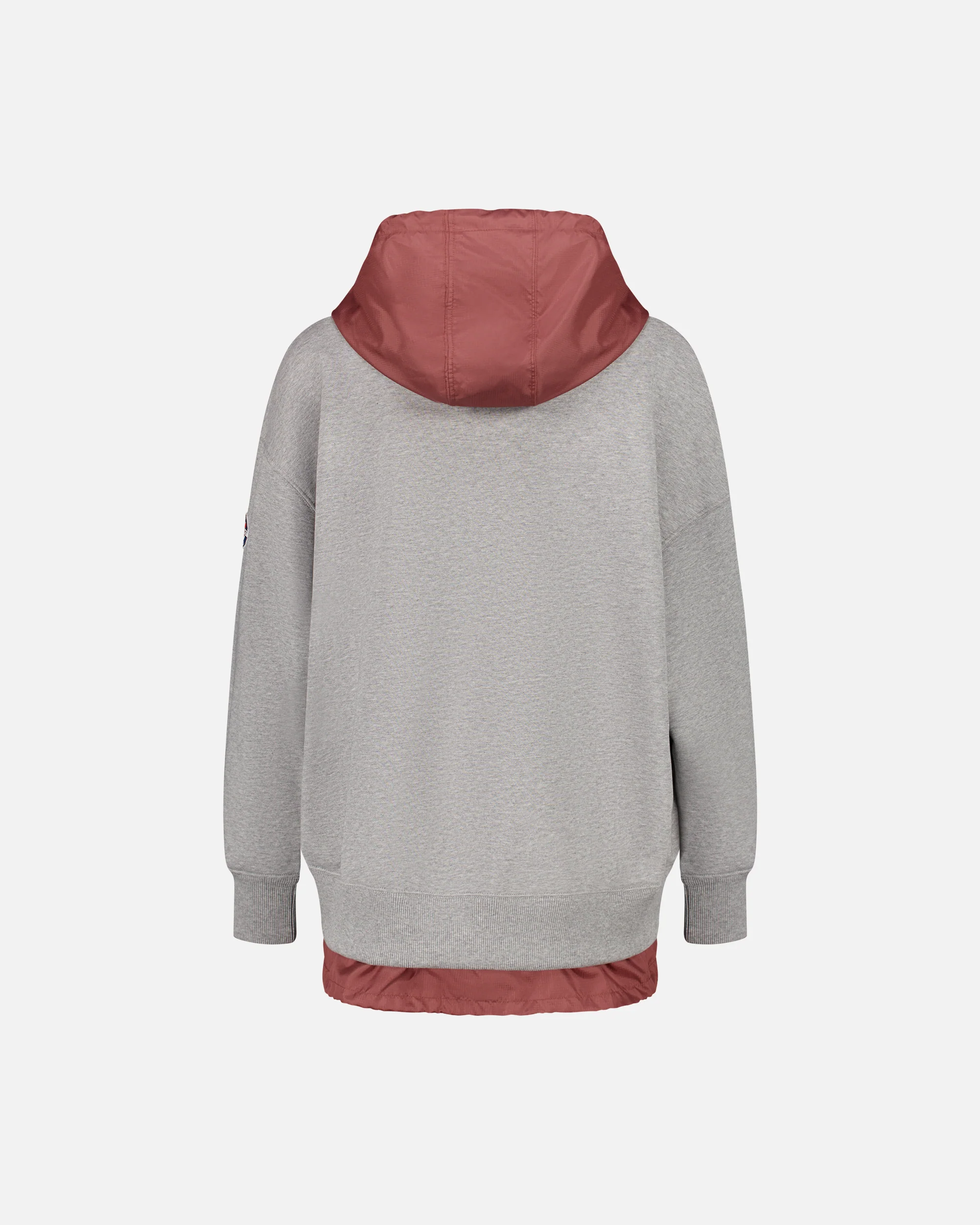 WOMEN'S NYLON HOOD SWEATSHIRT - Image 2